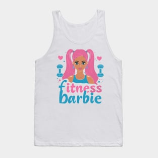 Fitness Barbie Vintage T-shirt 08 Tank Top